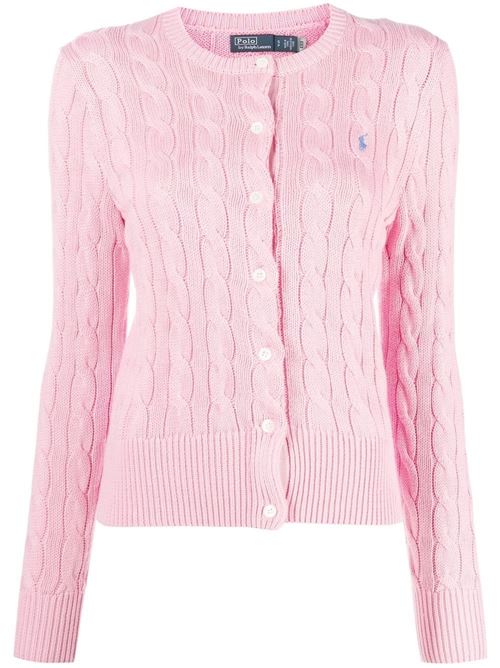 Cardigan Polo Pony lavorato a trecce Polo Ralph Lauren | 211891643004